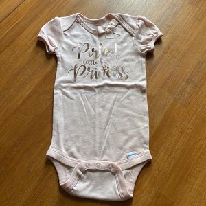 Pink onesie